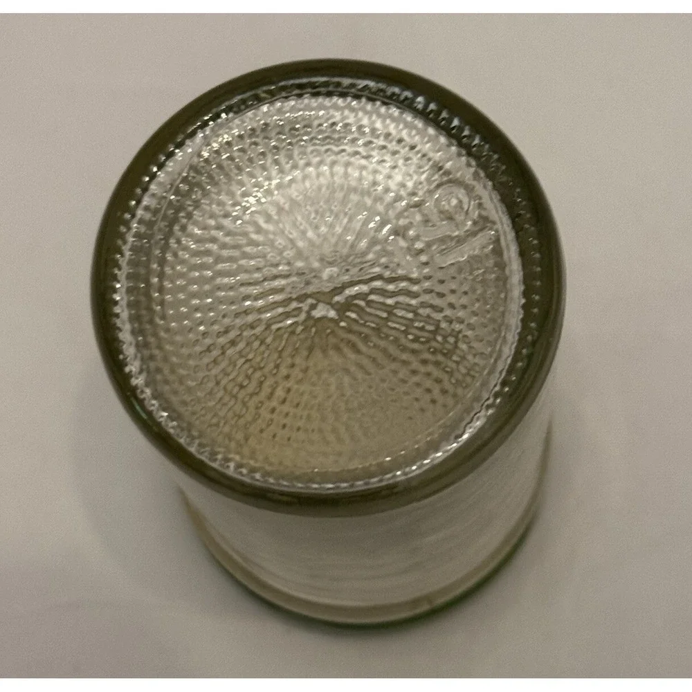 Vintage Hickory Farms Preserves 2.5 oz Ball Jar with Floral Lid